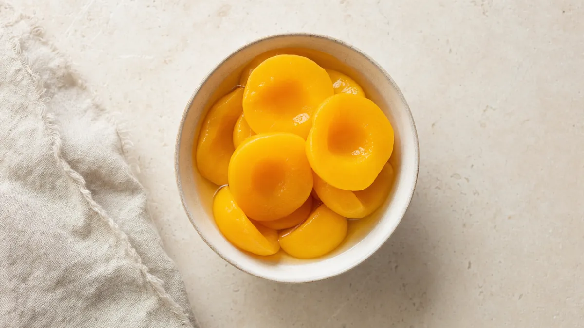 Canned Peaches