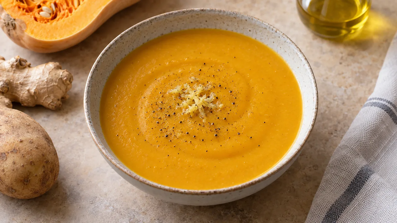 Smooth Butternut Squash Soup